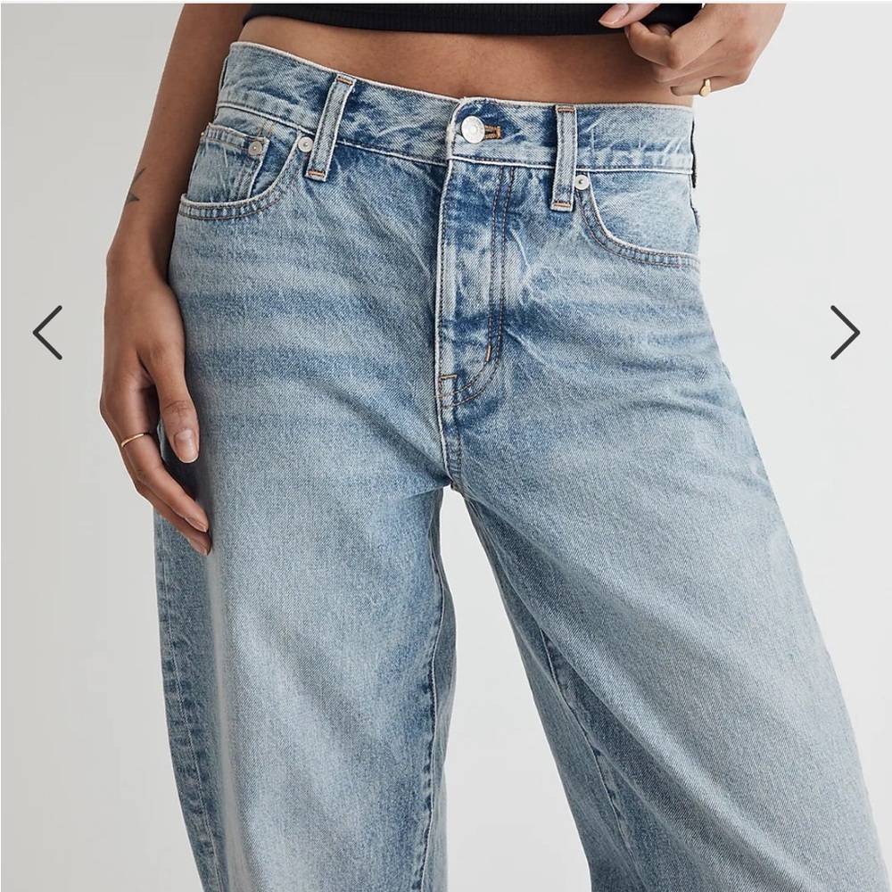 Madewell Light Blue Flare & Wide Leg Jeans